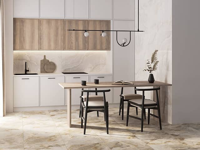 Плитка из керамогранита под мрамор, серия Silk