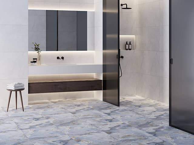 Плитка из керамогранита под мрамор, серия Silk