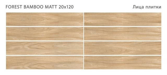 Плитка из матового керамогранита, серия Forest