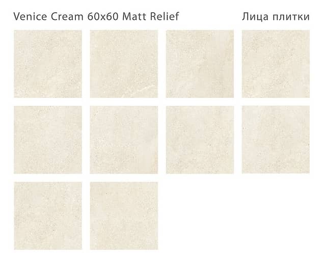 Плитка из керамогранита под мрамор, серия Relief