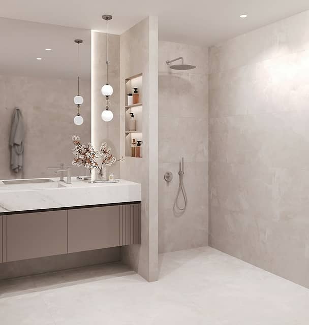 Плитка из керамогранита, серия Luna Rossa