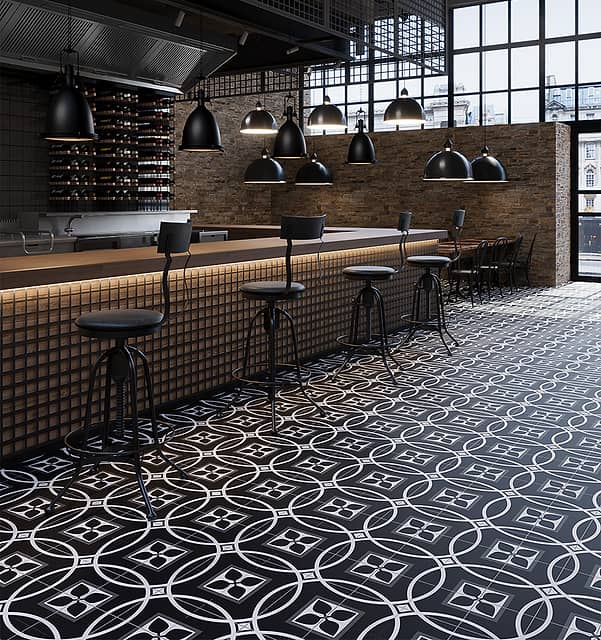 Плитка из керамогранита, серия Carpets