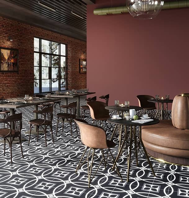 Плитка из керамогранита, серия Carpets