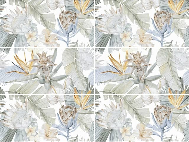 Тонкая плитка из керамогранита, серия Decors S