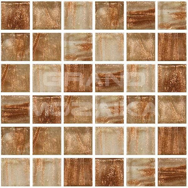 Стеклянная мозаика с авантюрином, серия Diamante