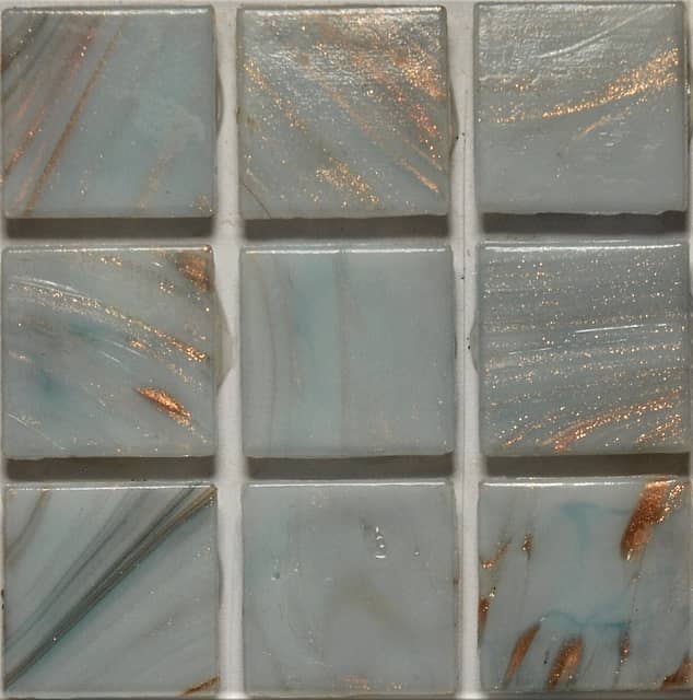 Стеклянная мозаика с авантюрином, серия Diamante