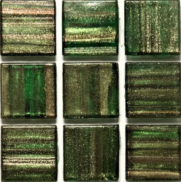 Стеклянная мозаика с авантюрином, серия Diamante