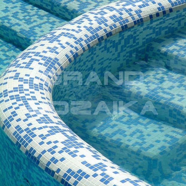 Стеклянная мозаика, серия Mix Eco (на сцепке)