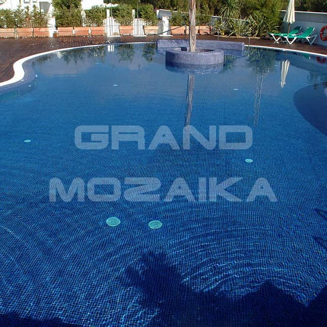 Стеклянная мозаика, серия Mix Eco (на сцепке)