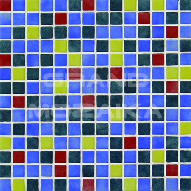 Стеклянная мозаика, серия Mix Eco (на сцепке)