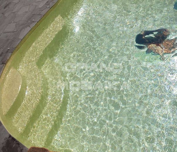 Стеклянная мозаика с перламутром, серия Iris