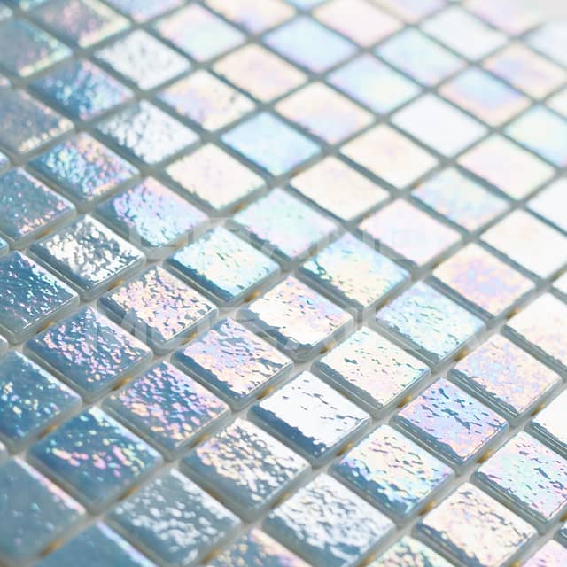 Стеклянная мозаика с перламутром, серия Iris