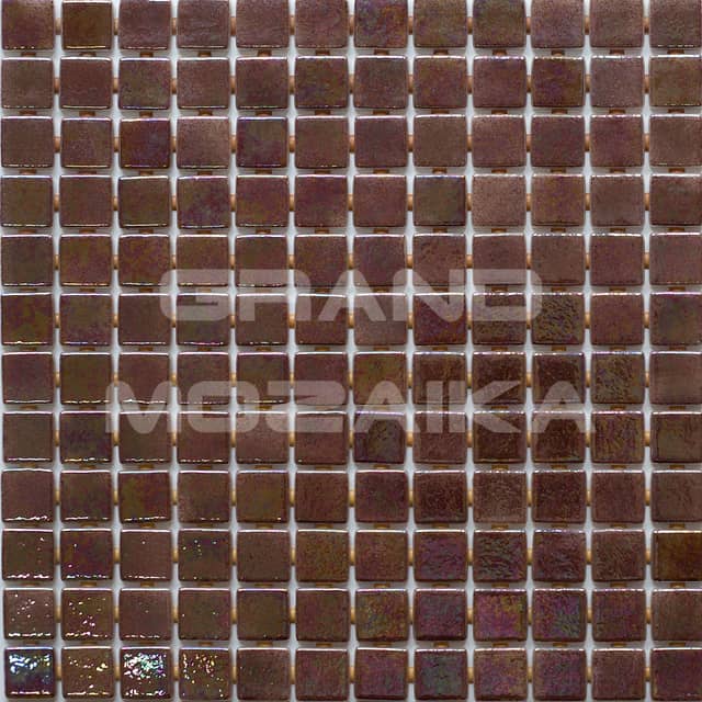 Стеклянная мозаика с перламутром, серия Iris (Cobre)