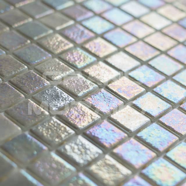 Стеклянная мозаика с перламутром, серия Iris 