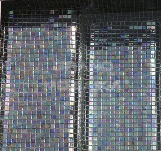 Стеклянная мозаика с перламутром, серия Iris