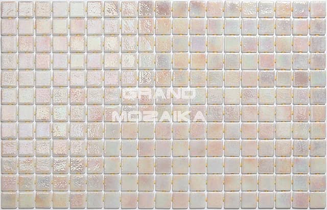 Стеклянная мозаика с перламутром, серия Iris