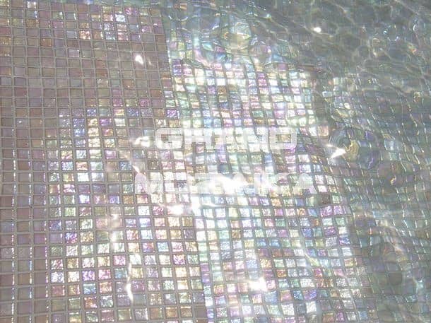 Стеклянная мозаика с перламутром, серия Iris