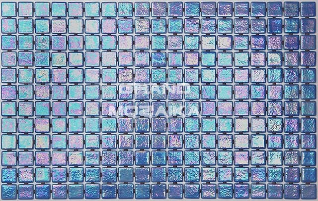 Стеклянная мозаика с перламутром, серия Iris