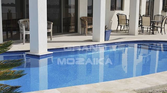 Стеклянная мозаика с перламутром, серия Iris