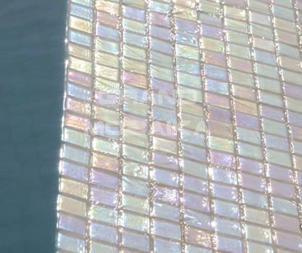 Стеклянная мозаика с перламутром, серия Iris