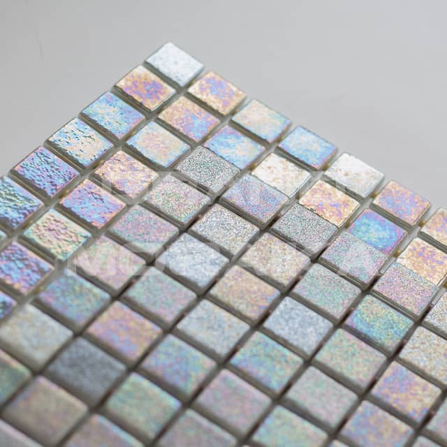 Стеклянная мозаика с перламутром, серия Antislip Eco (Cuarzo)