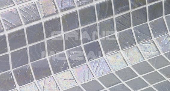 Стеклянная мозаика с перламутром, серия Vulcano