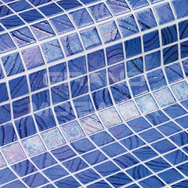 Стеклянная мозаика с перламутром, серия Vulcano