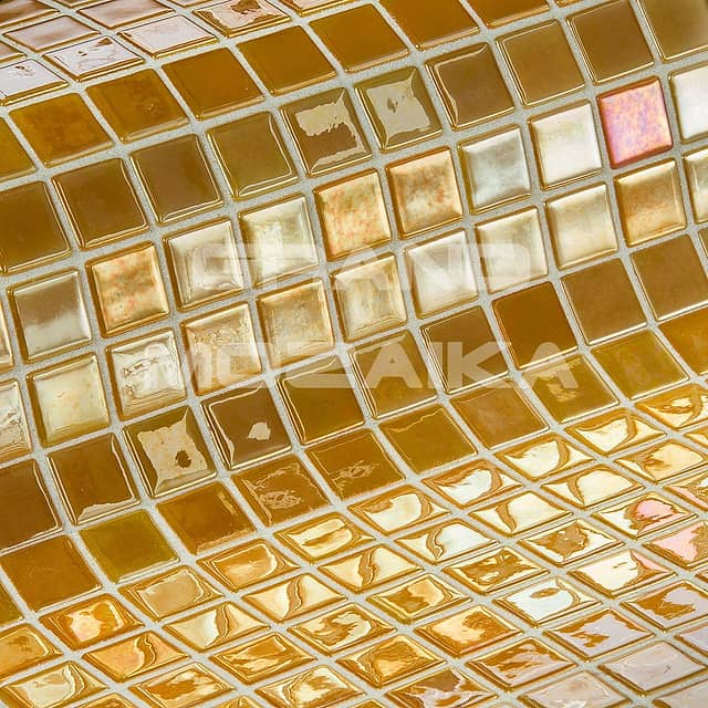 Стеклянная мозаика, серия Metal Eco