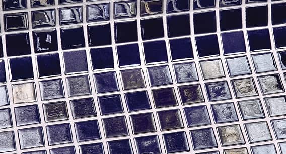 Стеклянная мозаика, серия Metal Eco