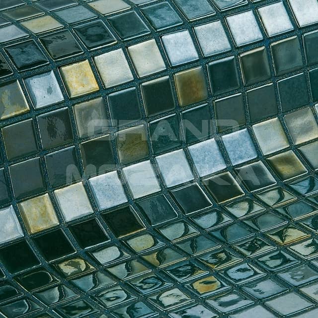 Стеклянная мозаика, серия Metal Eco