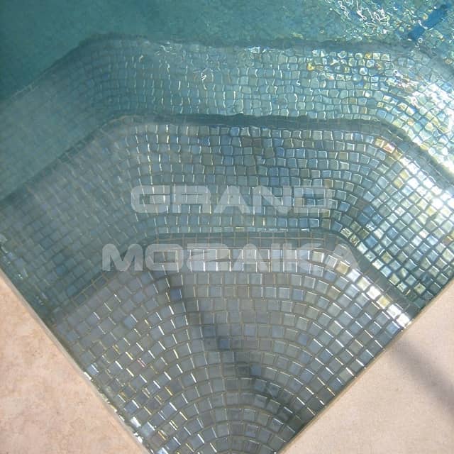 Стеклянная мозаика, серия Metal Eco