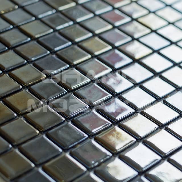 Стеклянная мозаика, серия Metal Eco