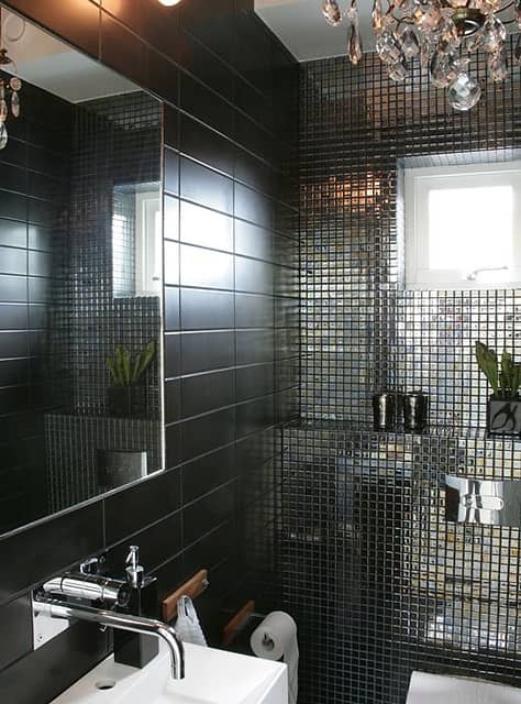 Стеклянная мозаика, серия Metal Eco