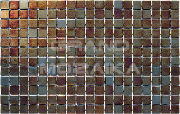 Стеклянная мозаика, серия Metal Eco