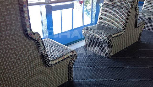 Стеклянная мозаика, серия Metal Eco