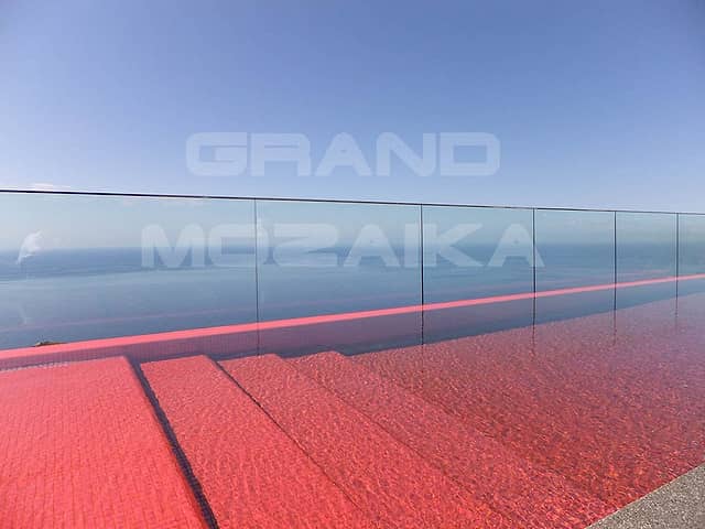 Стеклянная мозаика, серия Metal Eco