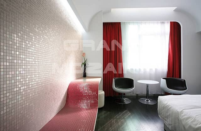 Стеклянная мозаика, серия Metal Eco