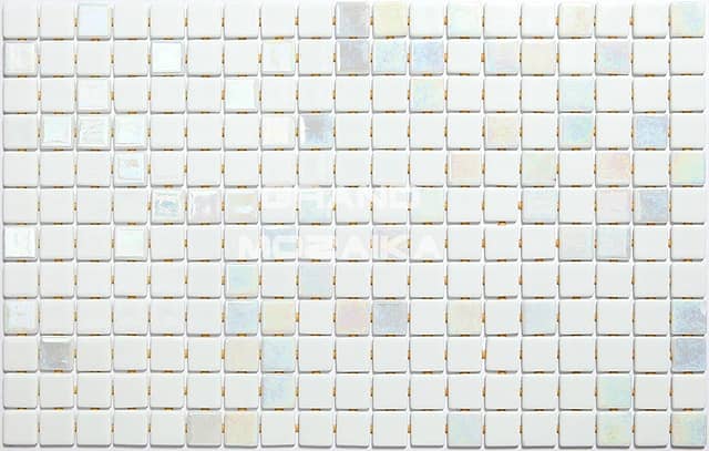 Стеклянная мозаика с перламутром, серия Iris