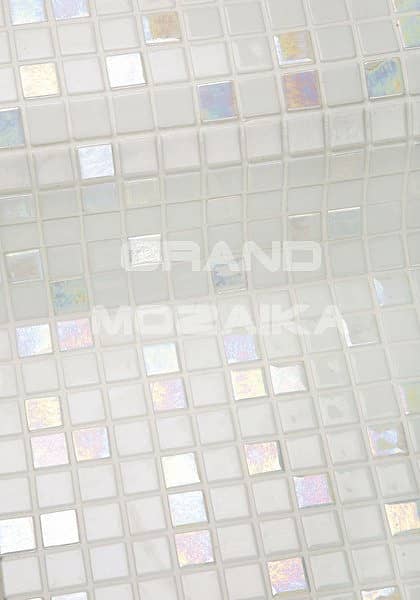 Стеклянная мозаика с перламутром, серия Iris