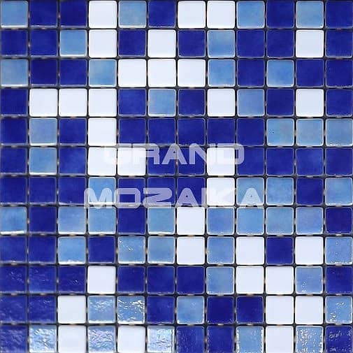 Стеклянная мозаика с перламутром, серия Iris