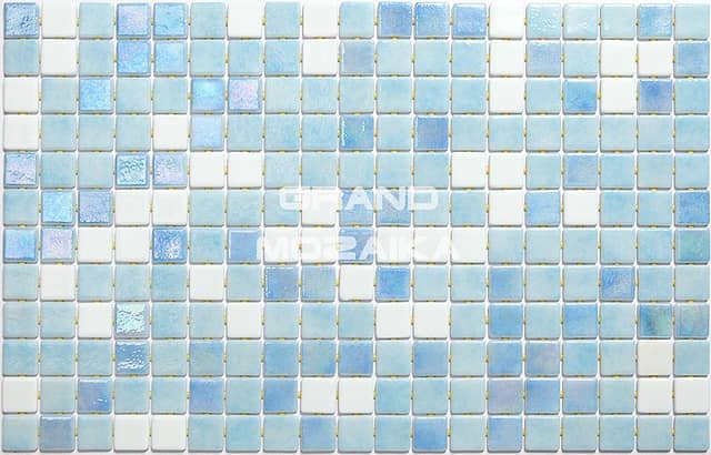 Стеклянная мозаика с перламутром, серия Iris