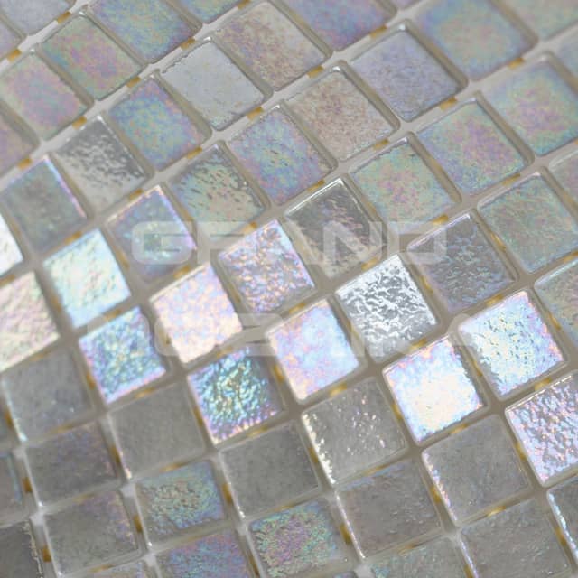 Стеклянная мозаика с перламутром, серия Iris