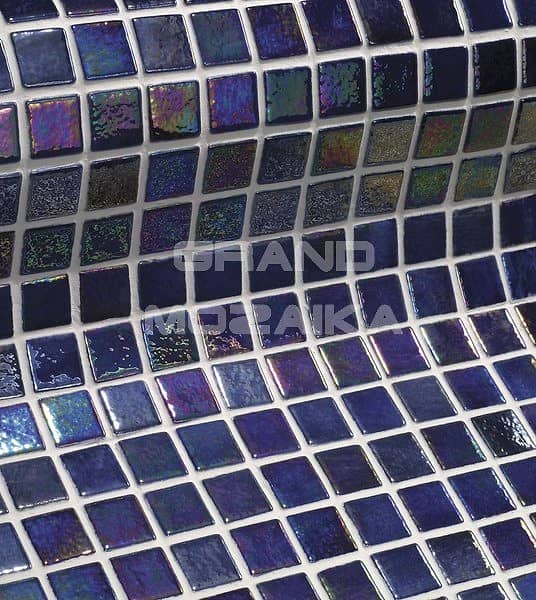 Стеклянная мозаика с перламутром, серия Iris