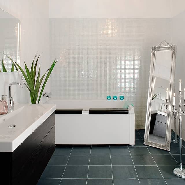 Противоскользящая стеклянная мозаика, серия Safe