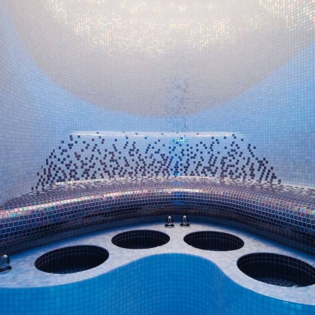 Противоскользящая стеклянная мозаика, серия Safe