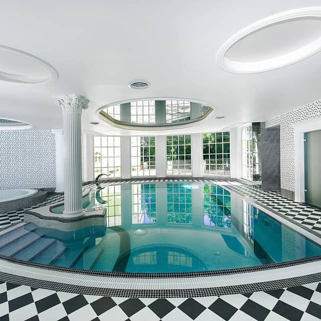 Противоскользящая стеклянная мозаика, серия Safe