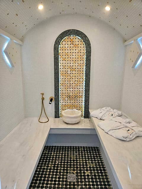 Противоскользящая стеклянная мозаика, серия Safe