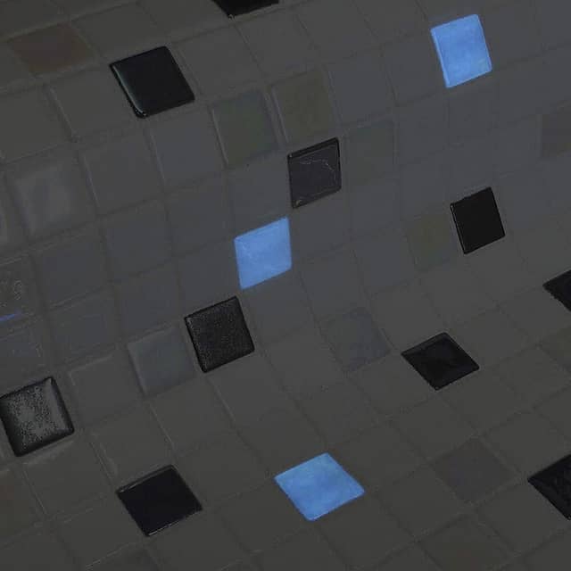 Мозаика со светящимися в темноте вставками, серия Fosfo