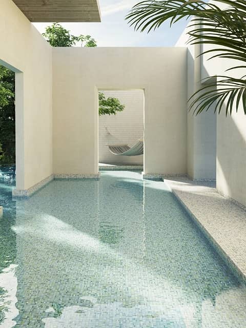 Стеклянная мозаика, серия Aquarelle