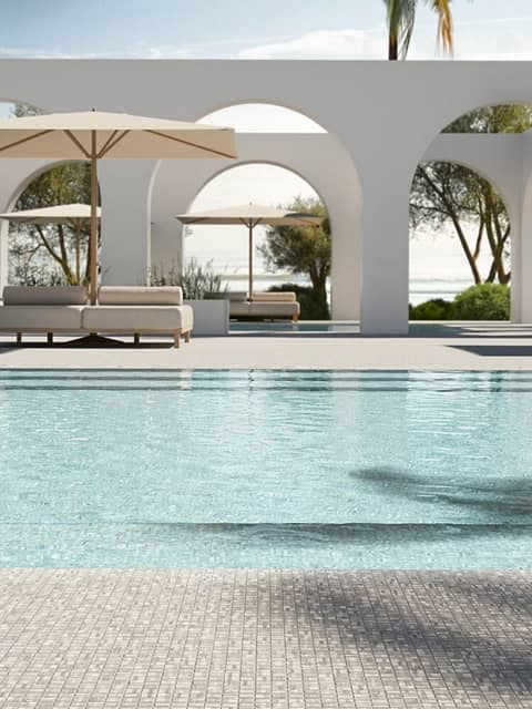 Cтеклянная мозаика, серия Aquarelle